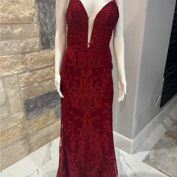 Mac Duggal | Dresses | Mac Duggal Burgundy Embellished Maxi Dress 2330 Size 6 | Poshmark Mac Duggal | Dresses | Mac Duggal Burgundy Embellished Maxi Dress 2330 Size 6 | Poshmark